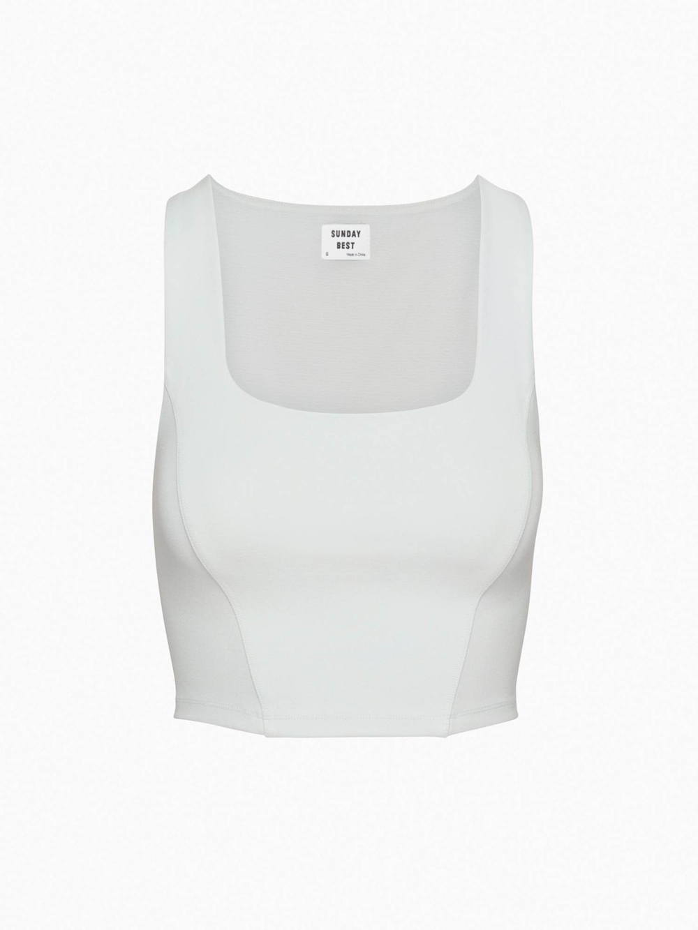 NWOT Aritzia Sunday Best Jagger Top - White Size M